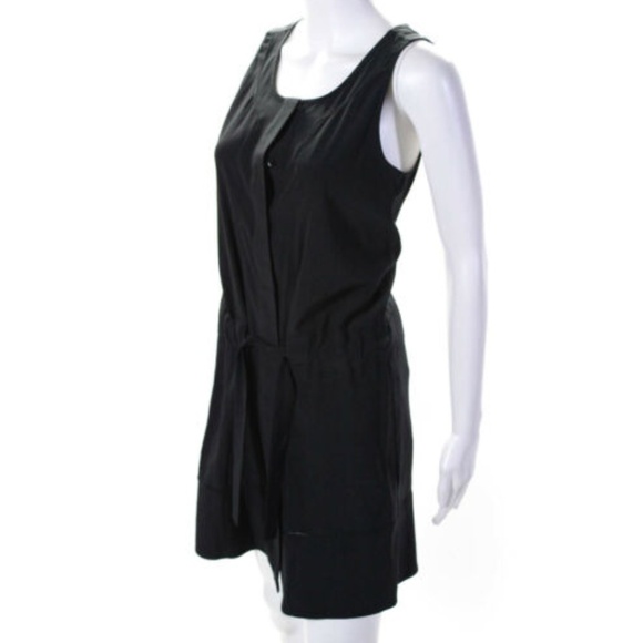 rag & bone Black Silk Sleeveless Mini Dress size 0 XS MINT - Picture 3 of 5
